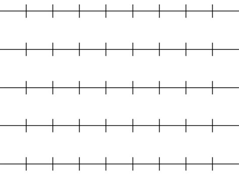 Blank Number Line Graph