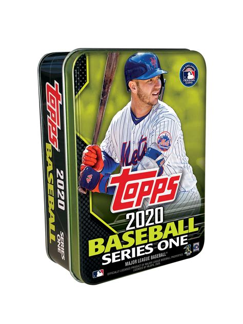 2020 Topps Series 1 MLB Baseball Walmart Exclusive Tin 75 Cards 1