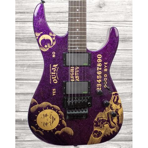 ESP LTD Kirk Hammett Purple Sparkle Ouija Limited Edition indisponível