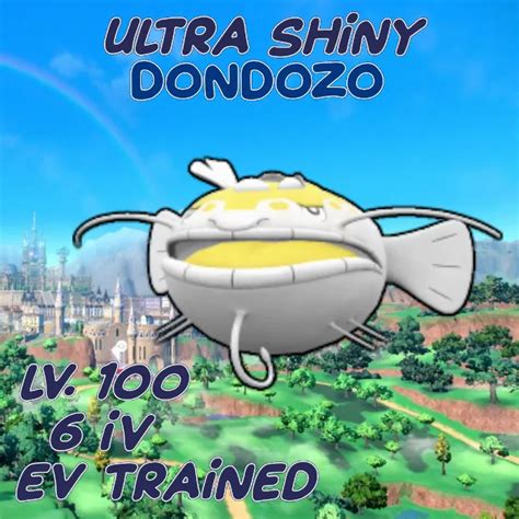 Pokemon | Ultra Shiny Dondozo - Pokémon Legends: Arceus Game Items ...