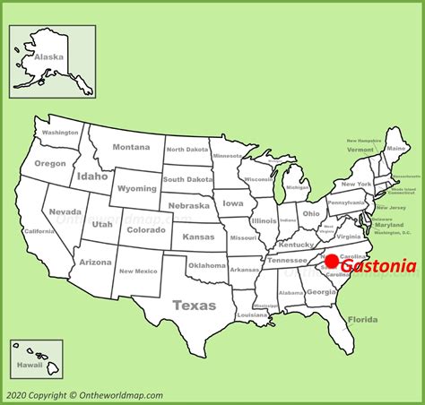 Gastonia Map | North Carolina, U.S. | Discover Gastonia with Detailed Maps