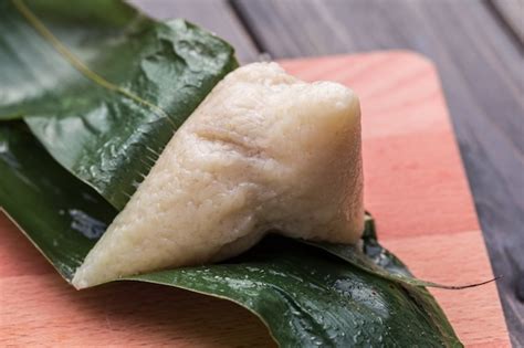 Free Photo | Opened zongzi