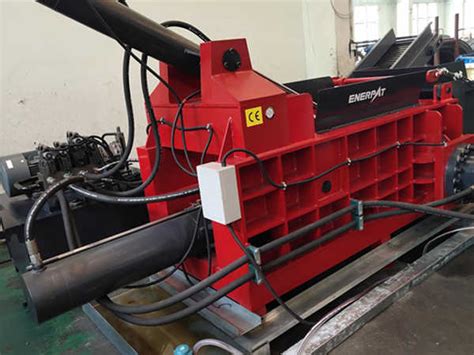 Enerpat Lid Style Automatic Baler Horizontal Scrap Metal Baling Machine