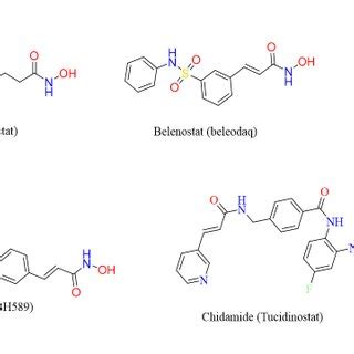 Structure of clinically approved HDAC inhibitor | Download Scientific ...