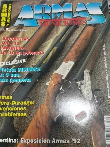 Revista Armas Municiones N Escopetas Cal Magnum Exposi En Venta