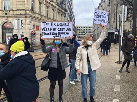 En Images Au Mans 800 Personnes Manifestent Contre La Loi « Sécurité