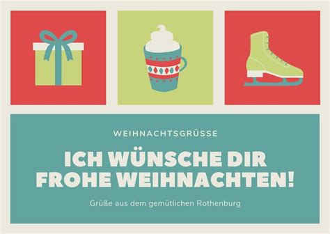 Kostenlose Vorlagen für Weihnachtspostkarten Canva