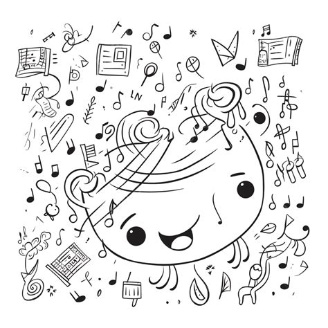 Surrounded By Music Notes PNG, Vector, PSD, and Clipart With ...