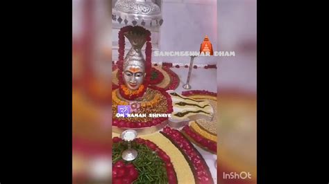 ️📿om Namah Shivaye Jai Ho Mahakal Ki Mahadev Shivling Shringar