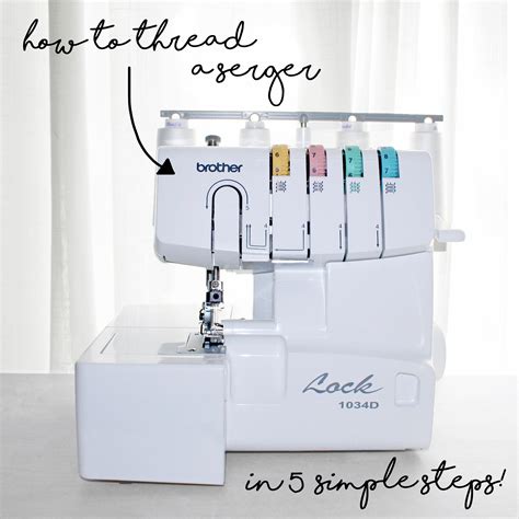 A Step By Step Sewing Machine Review Brother 1034d Serger The Flora Modiste