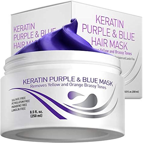 Vitamins Keratin Haarkur Silber Haar Maske Shiny Hair Haarmaske für