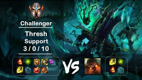 K Kr Challenger Support Thresh Vs Nautilus Ep Youtube