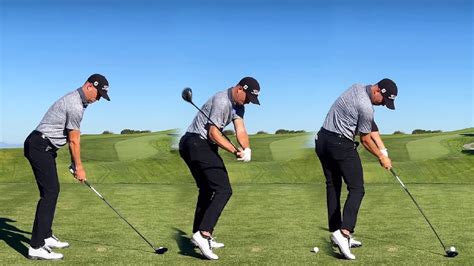 Justin Thomas Golf Swing Incredible Swing Full Speed Slow Motion