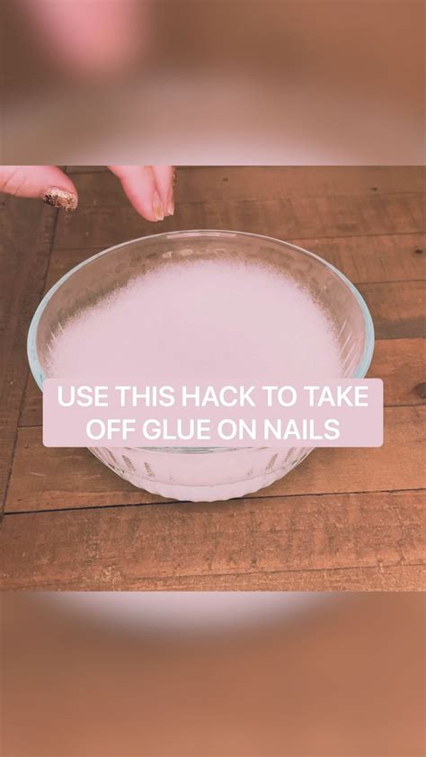 How to Take Off Fake Nails | Remove acrylic nails, Simple nails, Glue ...