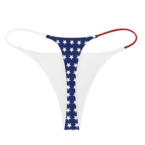 Women S Thong Bikini Cheeky Bottom Solid G String Panties Medium Us