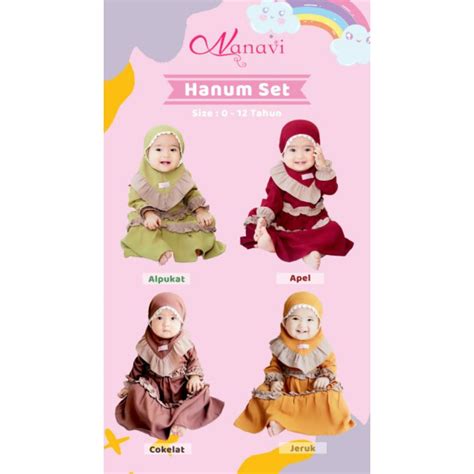 jual nanavi hanum set shopee indonesia
