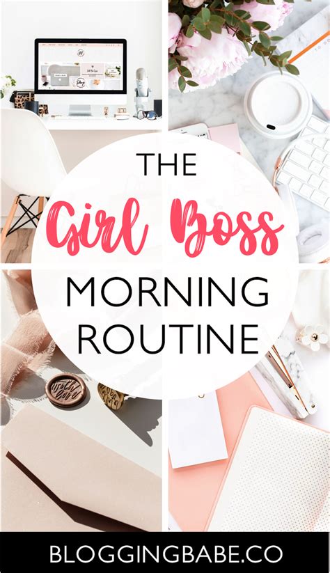 Girl Boss Morning Routine Girl Boss College Morning Routine Boss