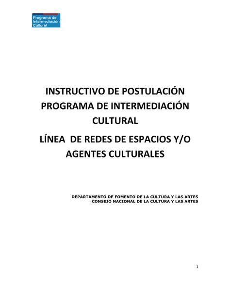 PDF INSTRUCTIVO DE POSTULACIÓN PROGRAMA DE PDF file5 4 Trabajo