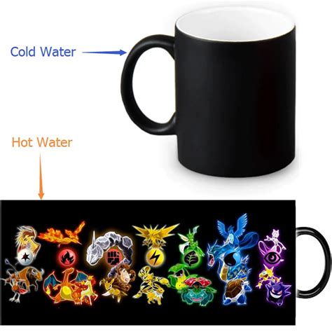 Pokemon Go Customize Design Water Coffee Mug Gift Mugs Morphing Ceramic ...