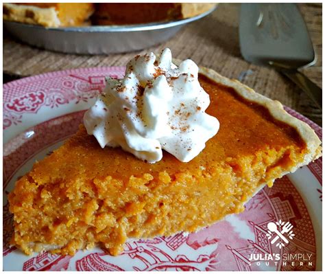 Old Fashioned Sweet Potato Pie Julias Simply Southern