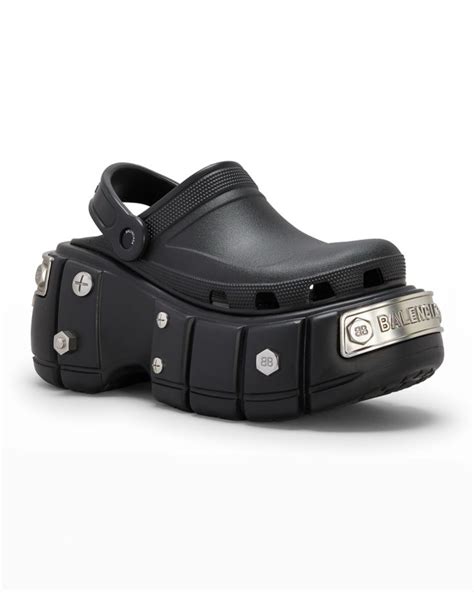 Balenciaga x Crocs™ Men's Hardcrocs™ Platform Clogs | Platform clogs, Balenciaga, Crocs outfit