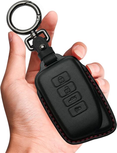 Amazon Kirsnda Texture Key Fob Cover With Keychain Compatible With