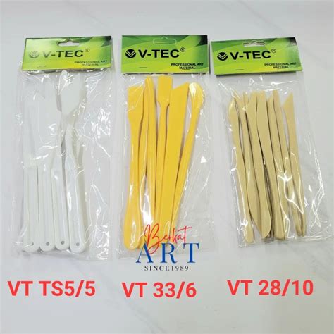 Jual VTEC Pisau Ukir Clay Plastik Clay Knife Shopee Indonesia