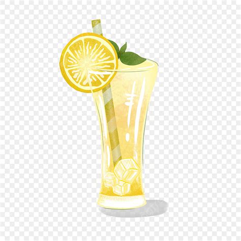 Clipart De Limonada De Bebida De Verão PNG Hortelã Limão Legal