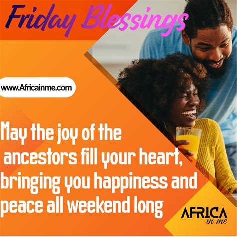 African American Friday Morning Blessings for Jubilant Love