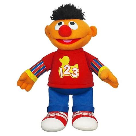 Sesame Street Talking Rockin' Numbers Ernie Plush