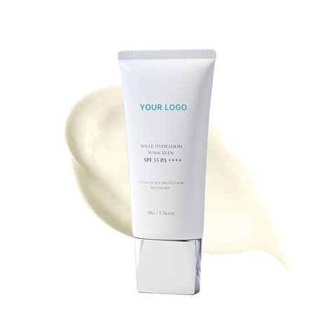 Clear Skin Dry Touch Face And Body Sunscreen Cream Spf 55【free Sample】 Bufan Health Limited