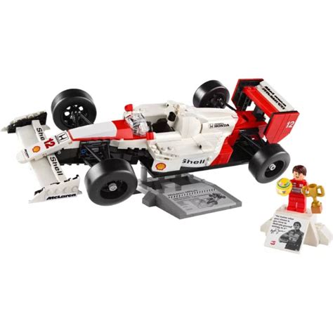 Senna Brands E Lego Lan Am Modelo In Dito De Mclaren Pilotada Por