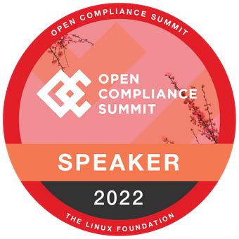 Speaker Open Compliance Summit 2022 Credly