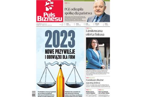 Puls Biznesu I Gazeta Wyborcza Dro Ej O Z Ot Wk Press Pl