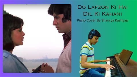 Do Lafzon Ki Hai Piano Cover Amitabh Bachchan Asha Bhosle