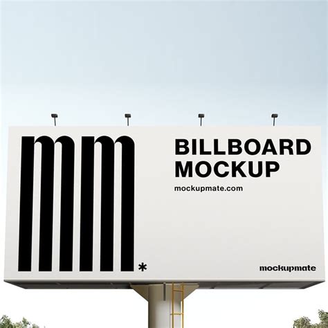 Free Billboard Sign Mockup PSD