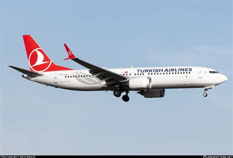 Tc Lcu Turkish Airlines Boeing Max Photo By Marco Materlik Id