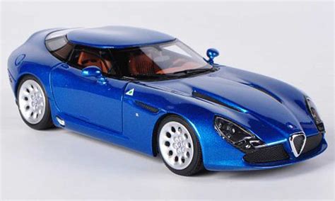 Diecast model cars Alfa Romeo TZ3 1/43 Look Smart Stradale blue - Alldiecast.co.uk