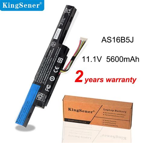 KingSener New AS16B5J AS16B8J Laptop Battery for Acer Aspire E5 575G ...