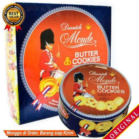 Jual Jajanan Kue Lebaran Kue Kering Monde Butter Cookies Kaleng Gr