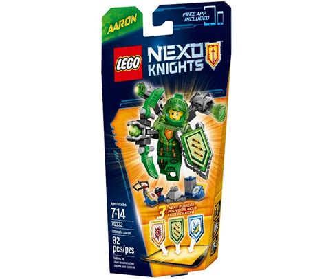 Лего NEXO Knights 70332 Аарон – Абсолютная сила инструкция, обзор ...
