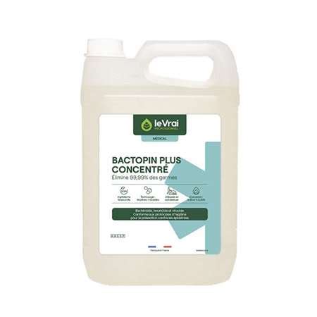 BACTOPIN PLUS CONCENTRE 5L Désinfectant sols et surfaces