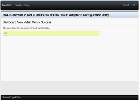 Assign And Unassign Hot Spare In System Setup In Poweredge Raid Controller Dell Us