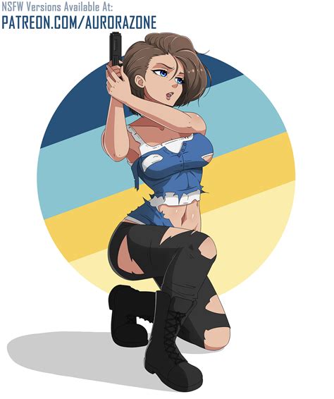 Jill Valentine Resident Evil 3 Ecchi Hentai Nude Fanart By AuroraZone Hentai Foundry