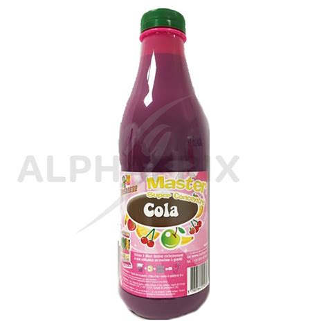 Concentré Master sun Freeze Cola 1L pour Granité Granita