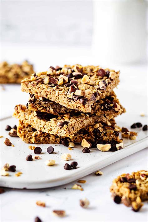 Oat And Honey Granola Bars Simple Recipe Heavenly Home Cooking