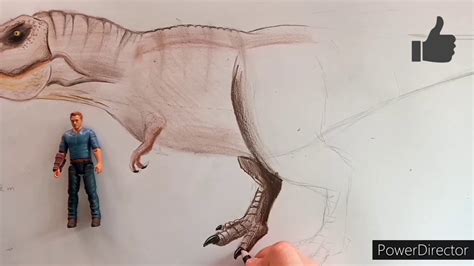 Como Dibujar Un Tiranosaurio Rex Youtube