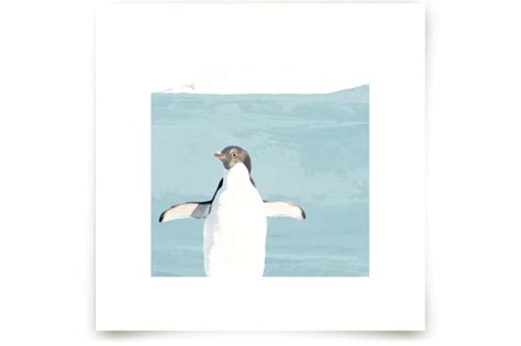 Naked Penguin Fine Art Prints By Michelle Poe Minted