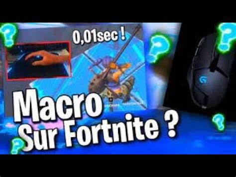 TUTO COMMENT Avoir UNE Macro GAMER Sur FORTNITE Pc Uniquement