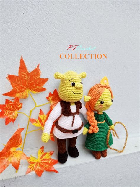 Crochet Shrek Doll Amigurumi Shrek Shrek Plush Stuffed | Etsy